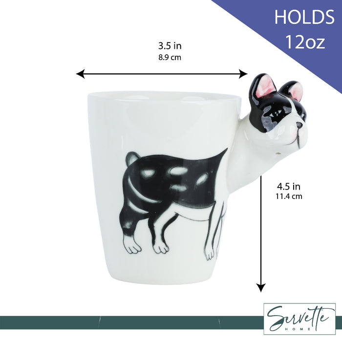 3D Animal Coffee Mug - Black Cat