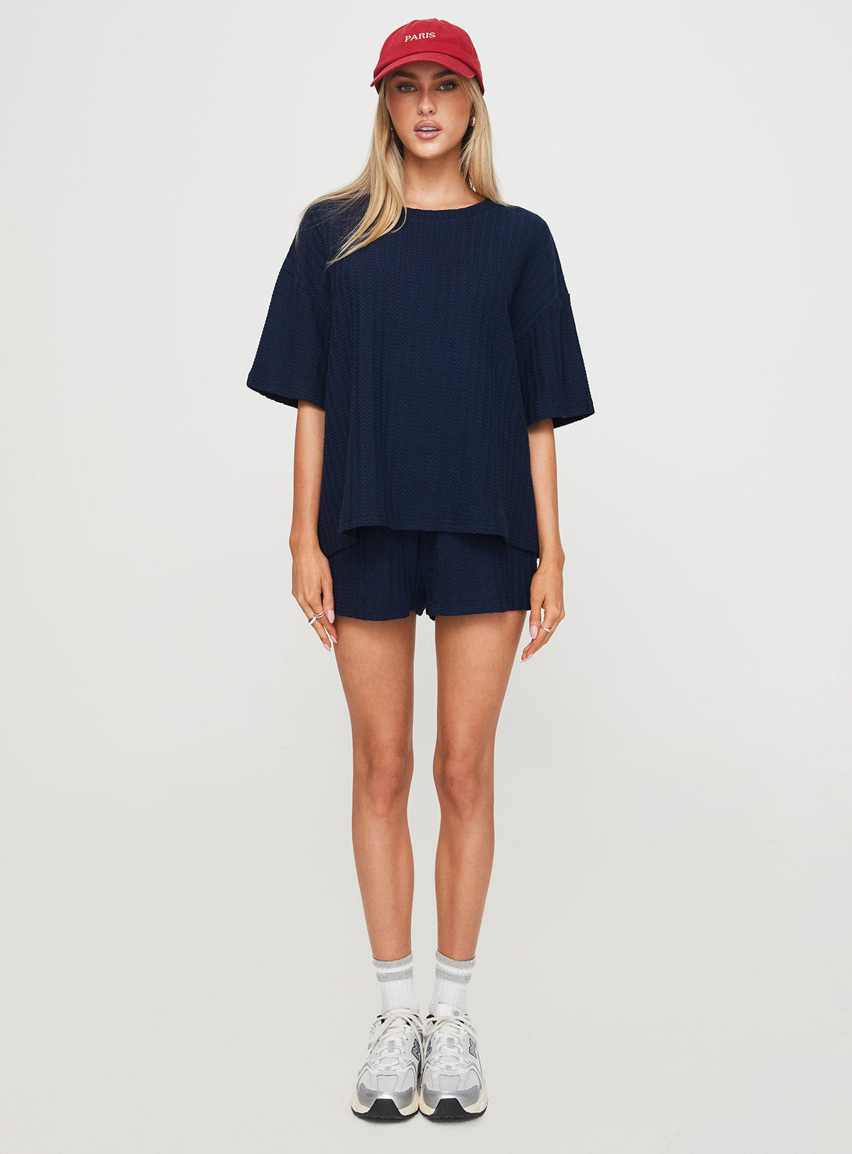 Cammie Knit Set Navy
