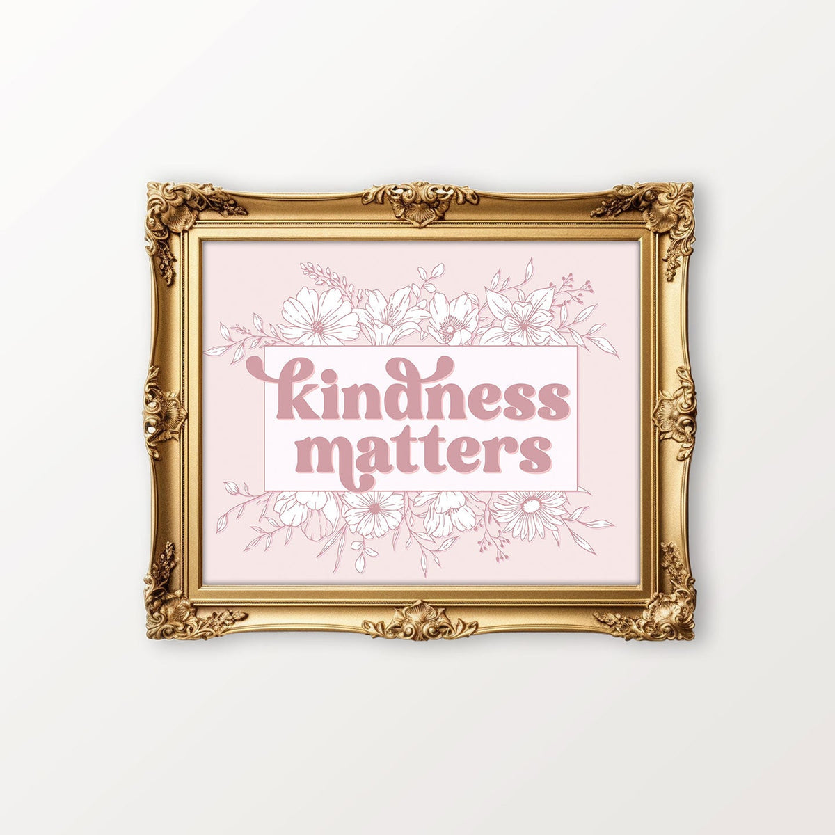 Kindness Matters Digital Wall Art