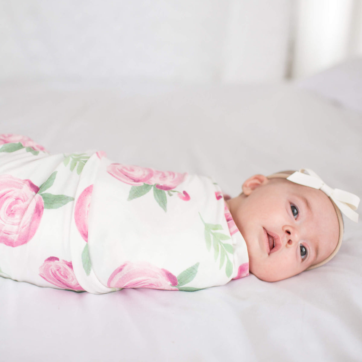 Knit Swaddle Blanket - Grace