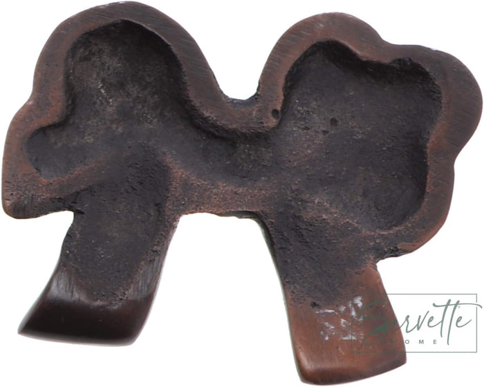 Brass Metal Bow Napkin Weight