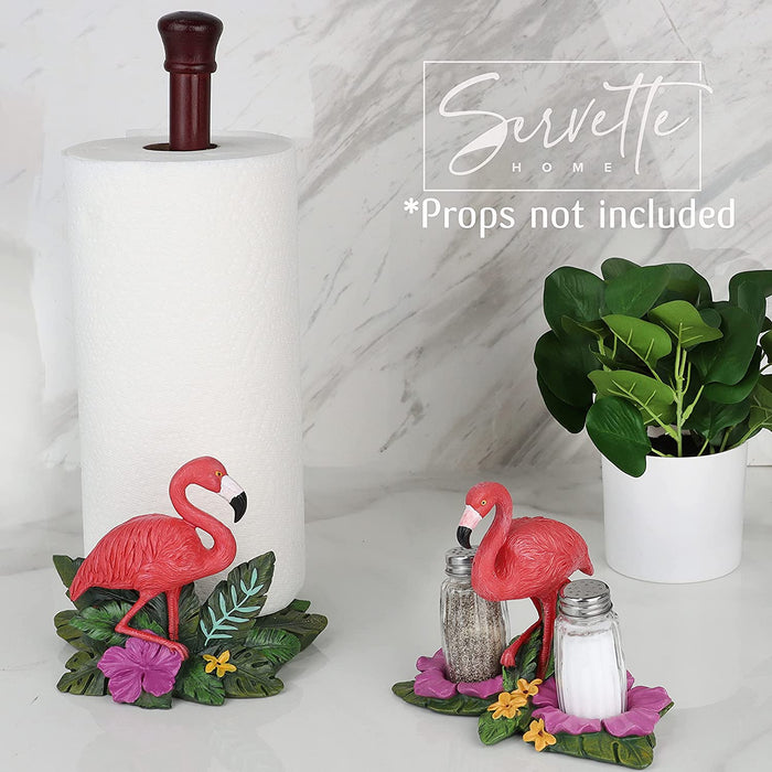 Flamingo with Flowers Salt & Pepper Shaker