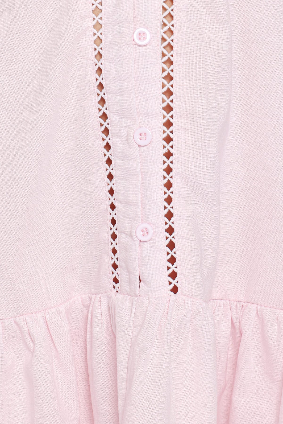 Hart Long Sleeve Mini Dress - Pink