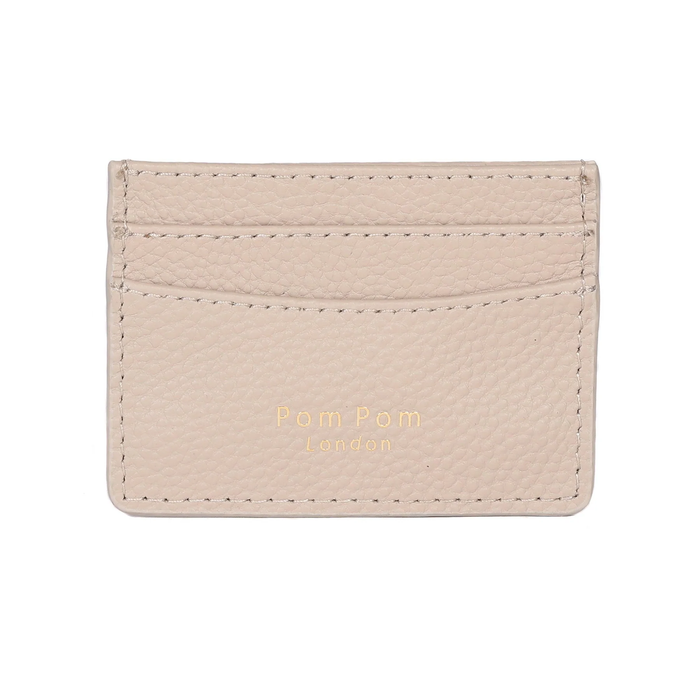 Pom Pom Card Holder Stone