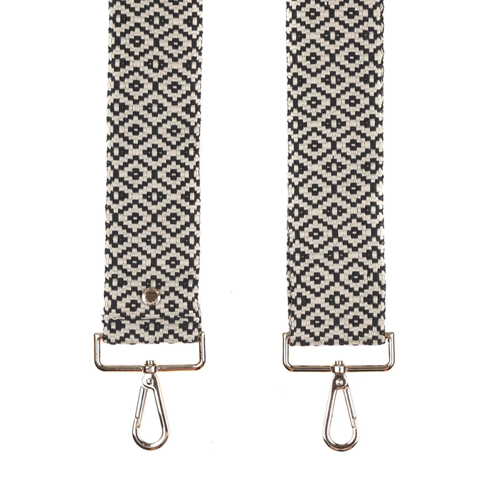 Pom Pom Strap Black Inca