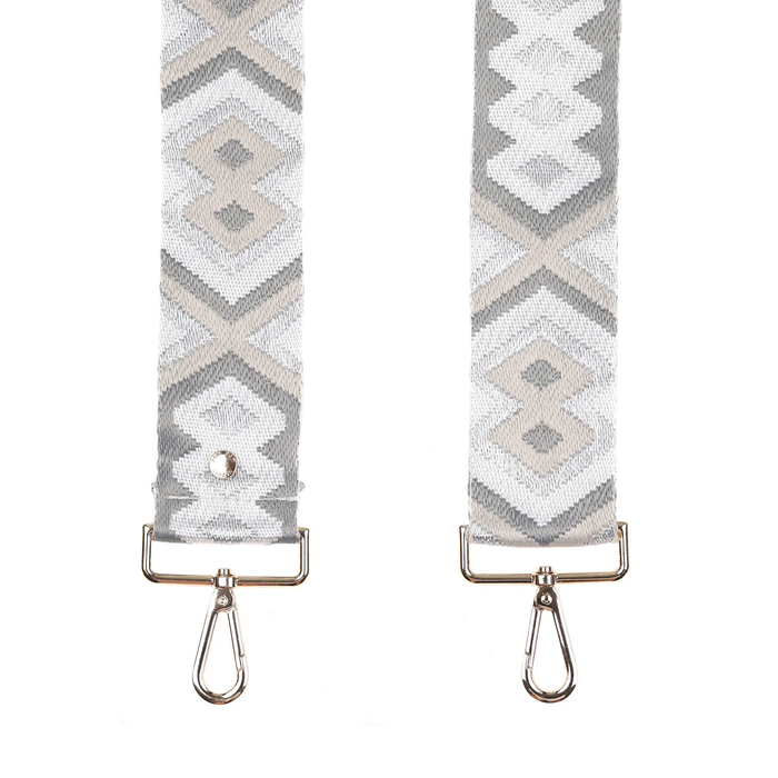 Pom Pom Strap Off White Diamond