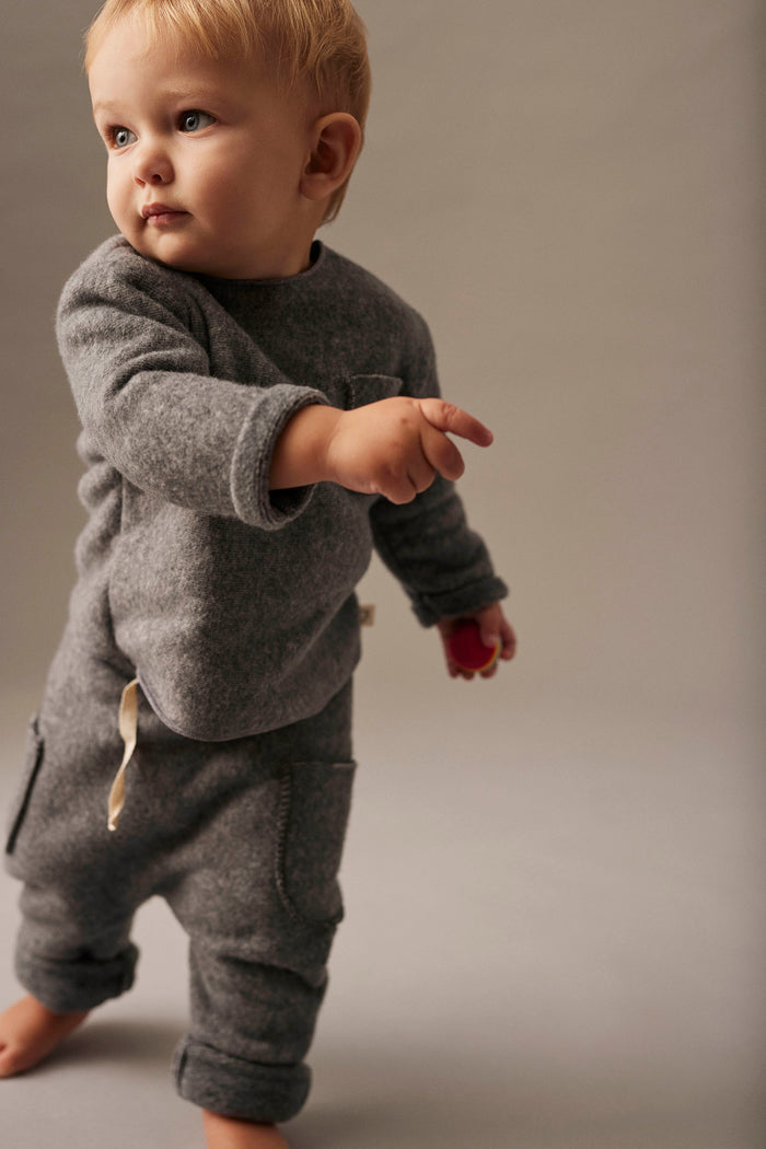 Porto Baby Pants in Grey