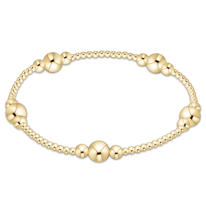 Purpose Gold 6mm Bead Bracelet