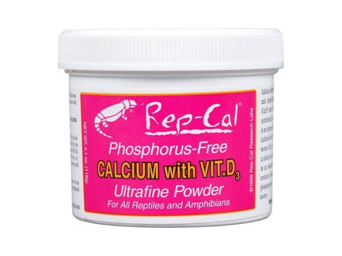 Rep-Cal Calcium with Vitamin D3, 3.3oz Rep-Cal