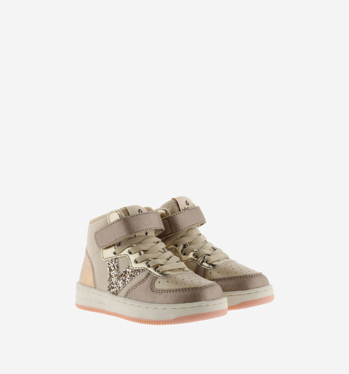 Tiempo Metal & Elastic Cord in Platino