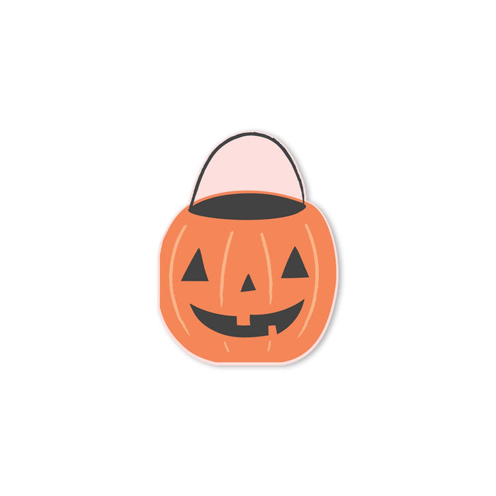 Trick or Treat Pumpkin Bucket Napkin (24)