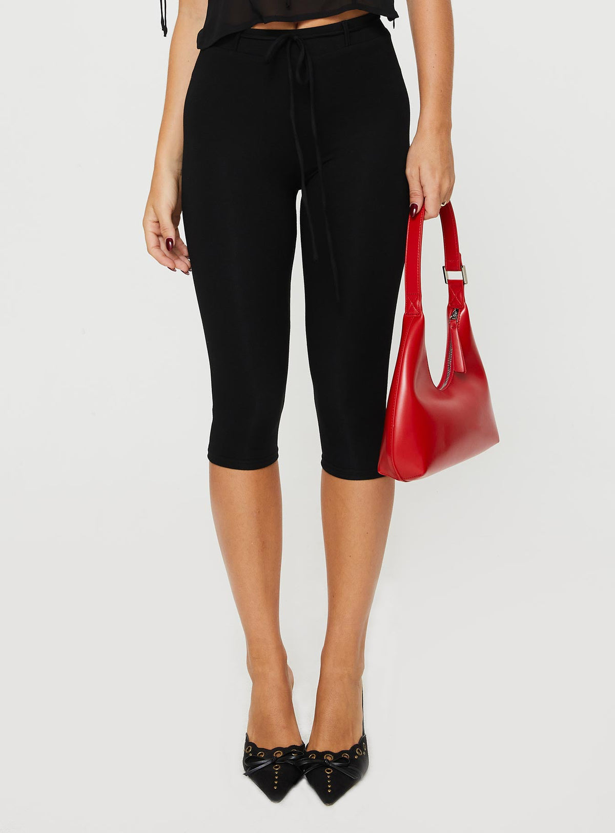 Cayte Capris Black