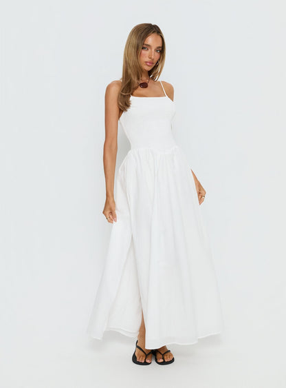 Carys Maxi Dress White