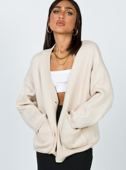 Burke Cardigan Cream