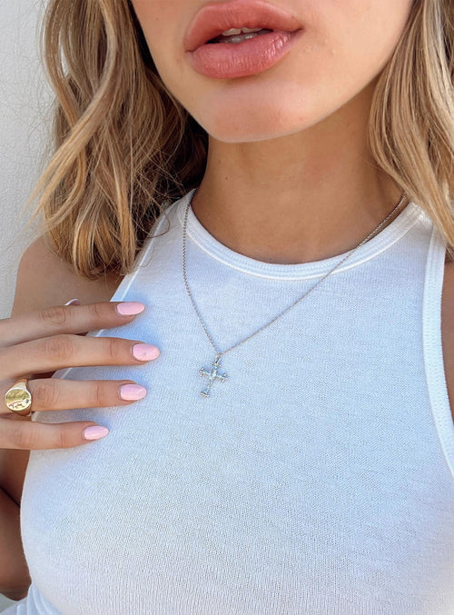 Brassie Necklace Silver