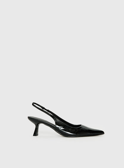 Billini Ayla Pointed Toe Heels Black