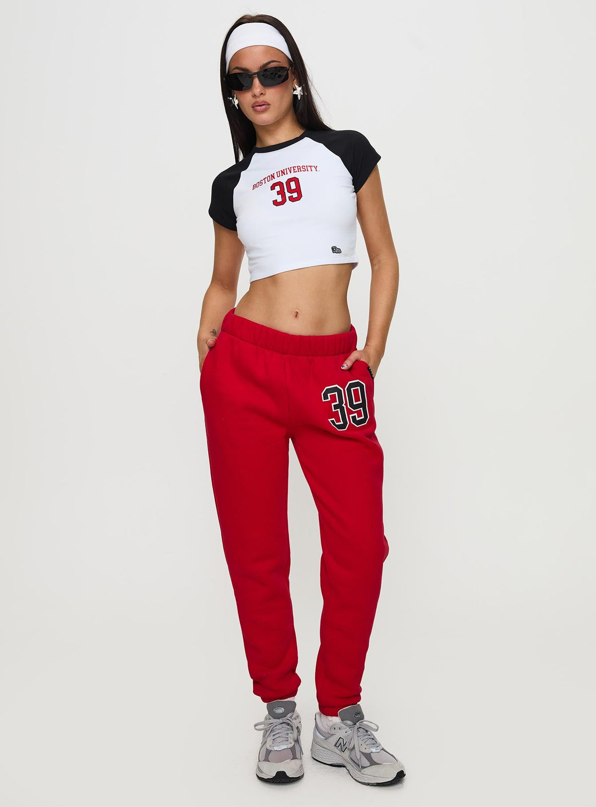 BU Sweatpants Red