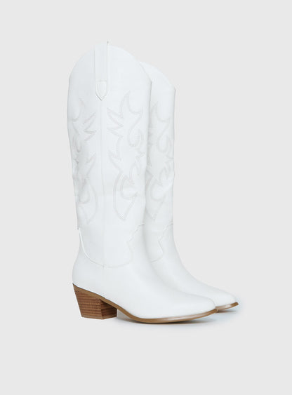 Billini Urson Boots White