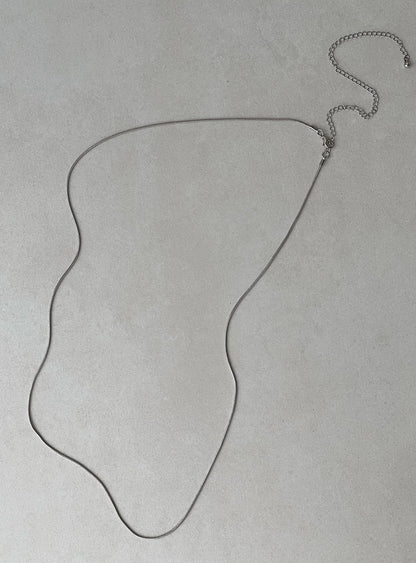 Cady Chain Belt Silver