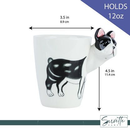 3D Animal Coffee Mug - Black Cat