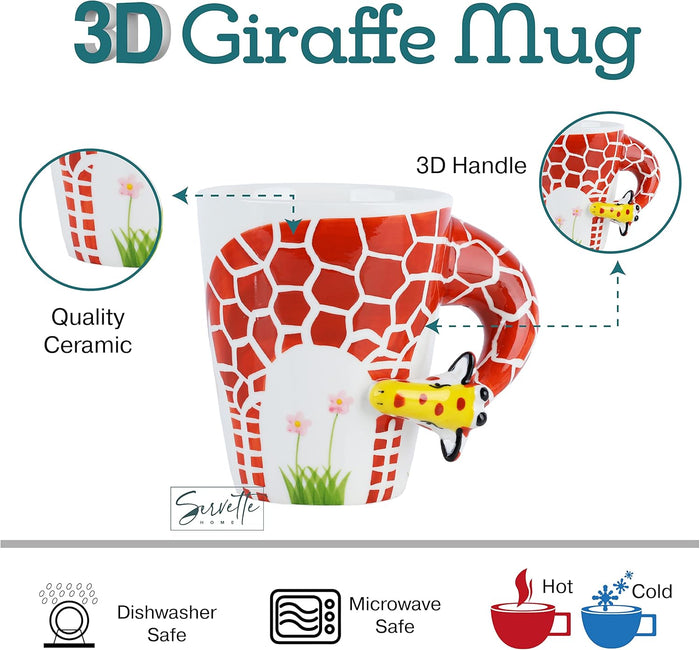 3D Animal Mugs