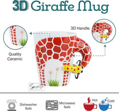 3D Animal Mugs