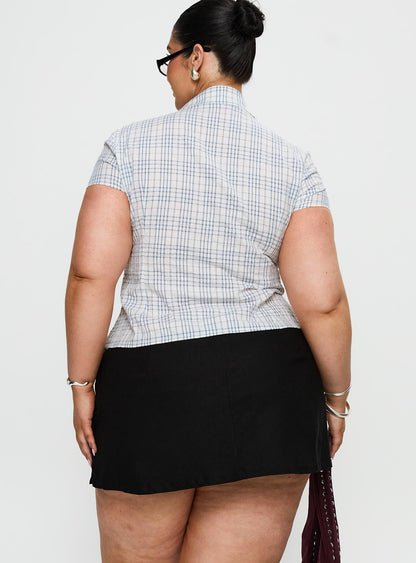 Can't Sleep Skort Black Curve
