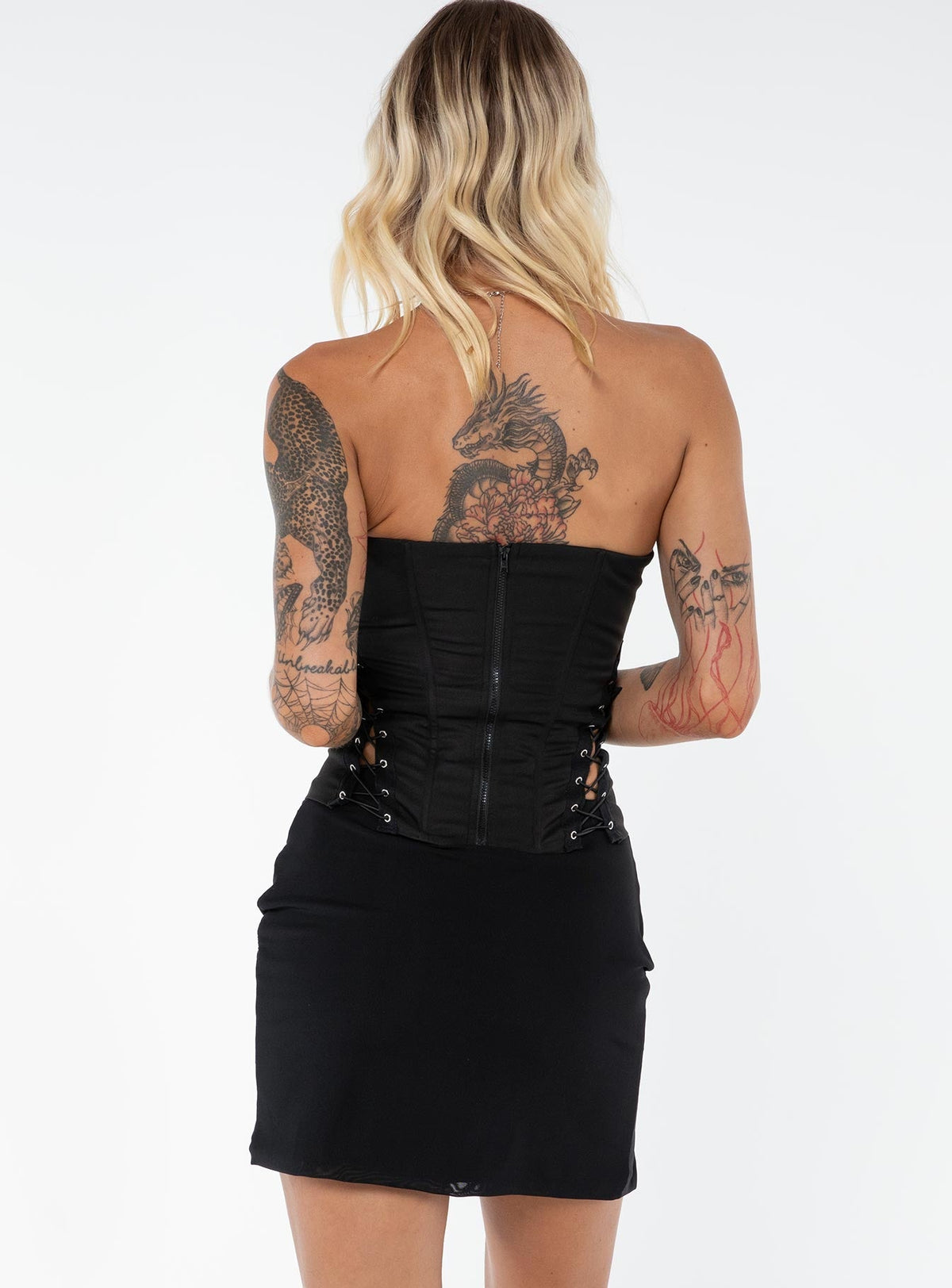 Bold Move Mini Skirt Black Tall