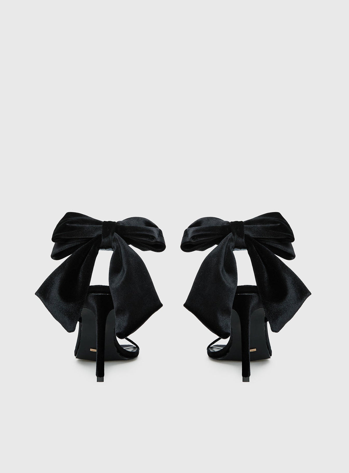 Billini Elesa Bow Detail Stiletto Heels Black