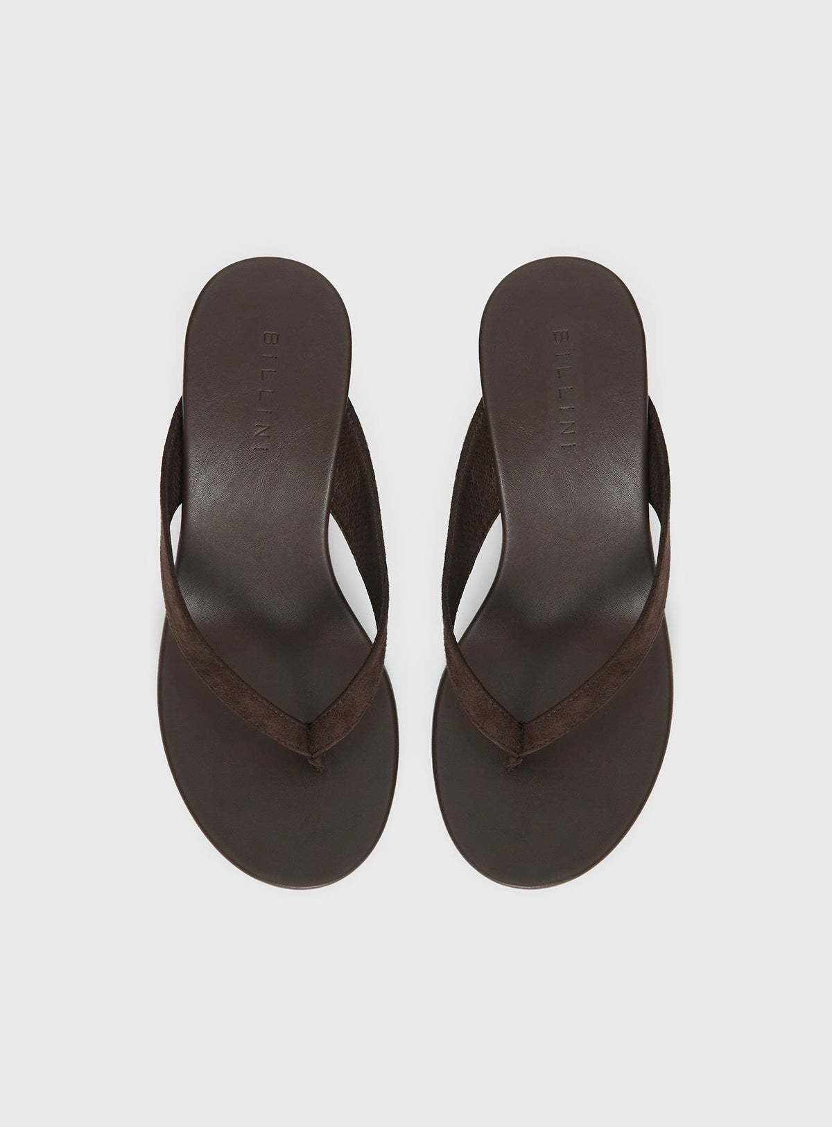 Billini Ravyn Heels Dark Cacao Faux Suede