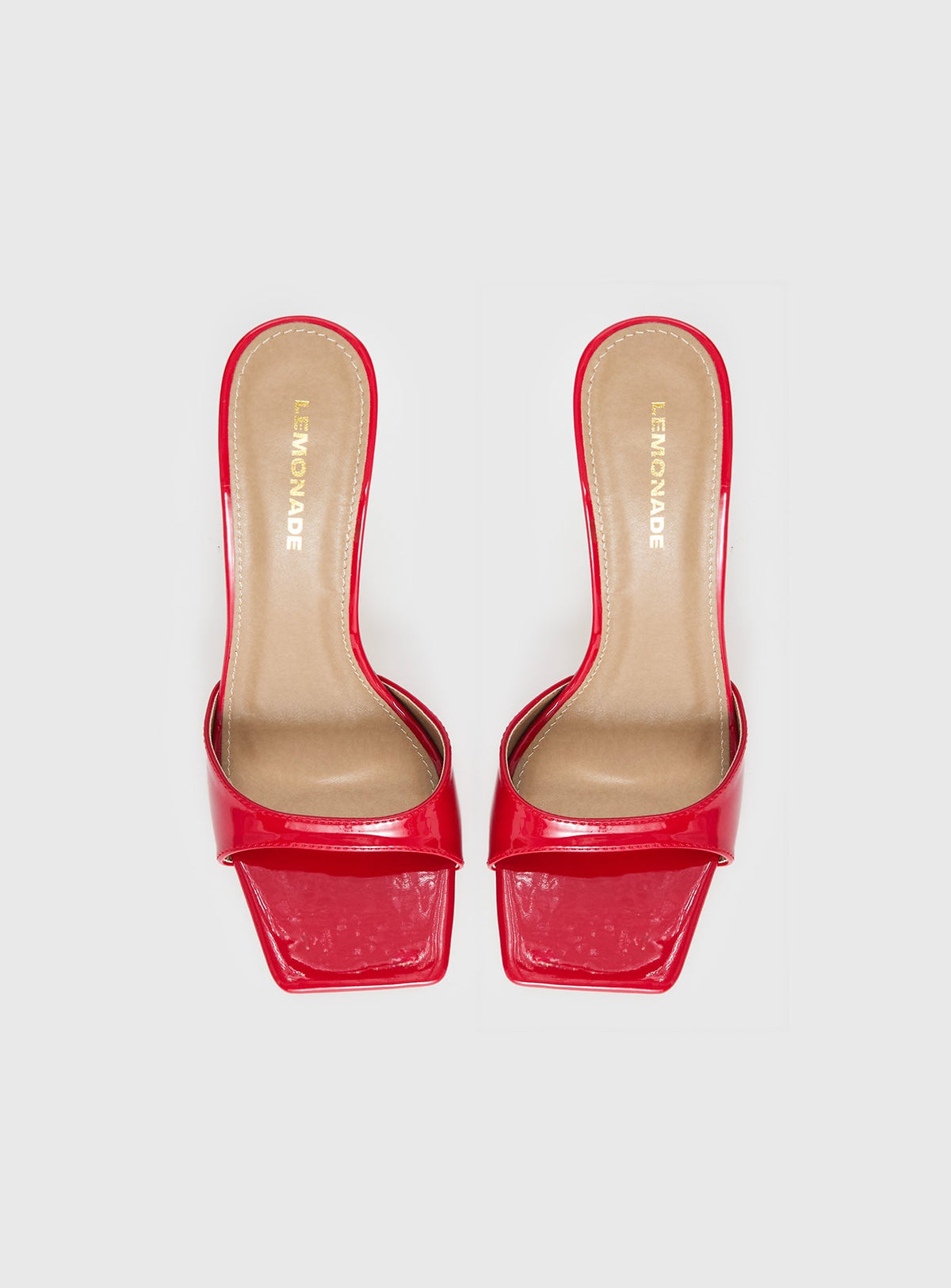 Caroline Heels Red