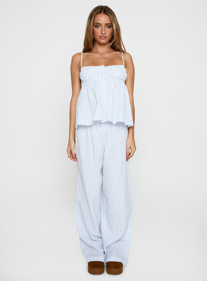 Cassini Set Blue Stripe