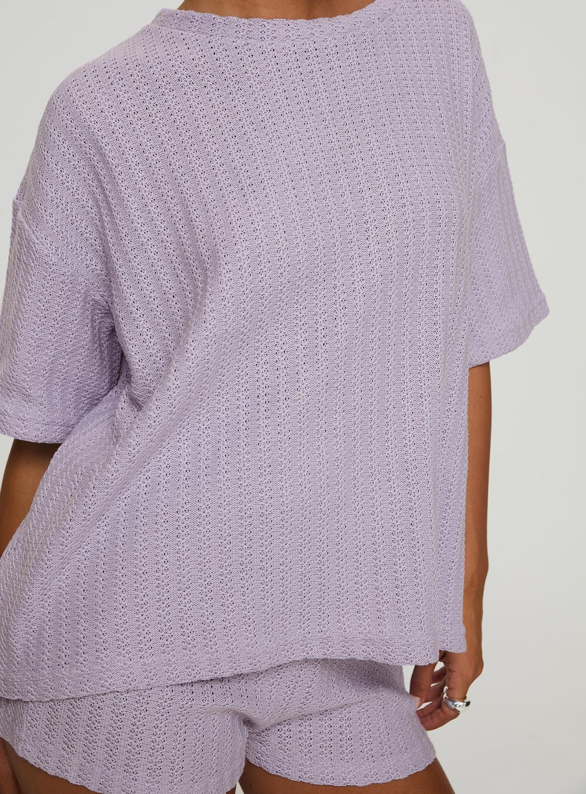 Cammie Knit Set Lilac