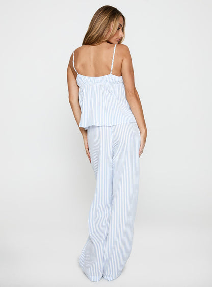Cassini Set Blue Stripe