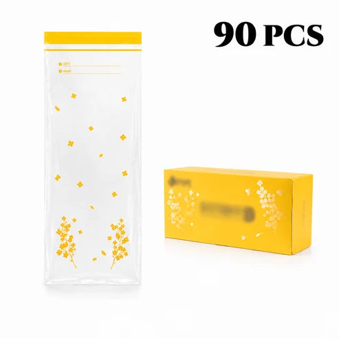 Double-Seal Reusable Food Storage Bags – Leakproof Resealable Snack Pouches