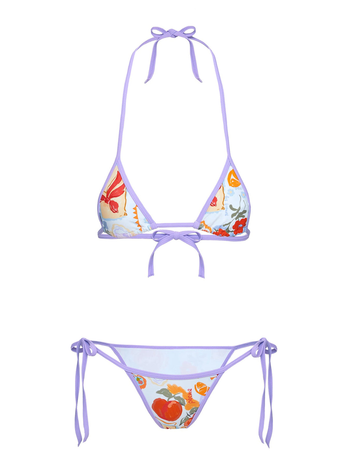 Blaylock Triangle Bikini Top Multi