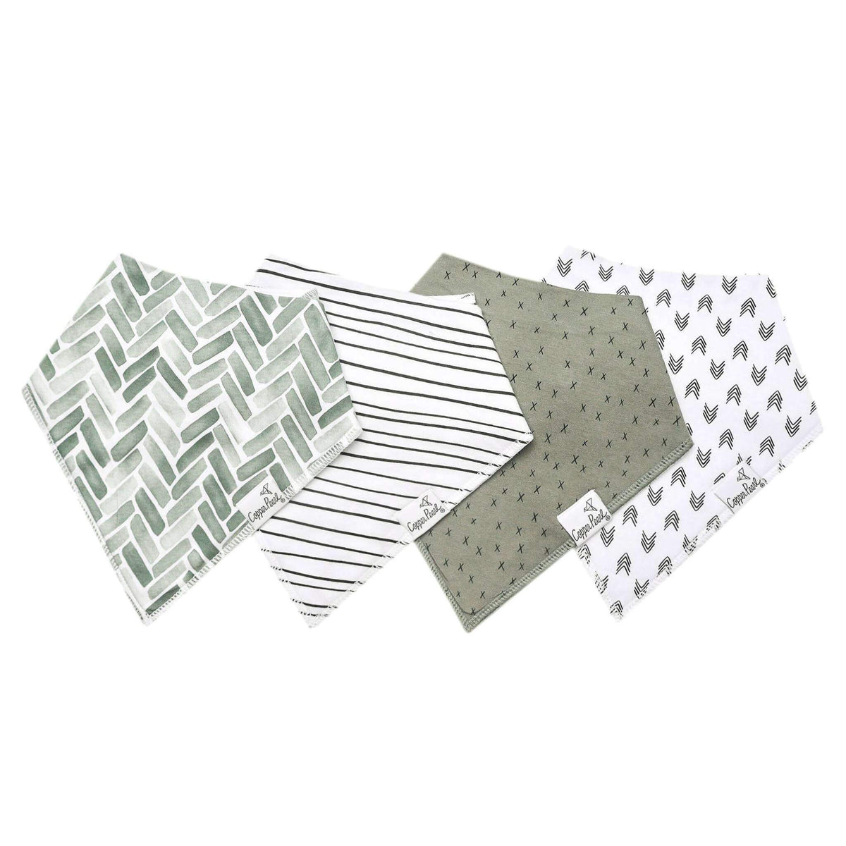 4 Pack Baby Bandana Bibs - Alta