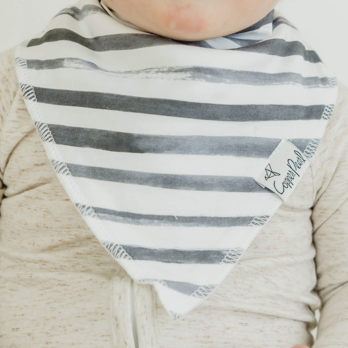 4 Pack Baby Bandana Bibs - Noah