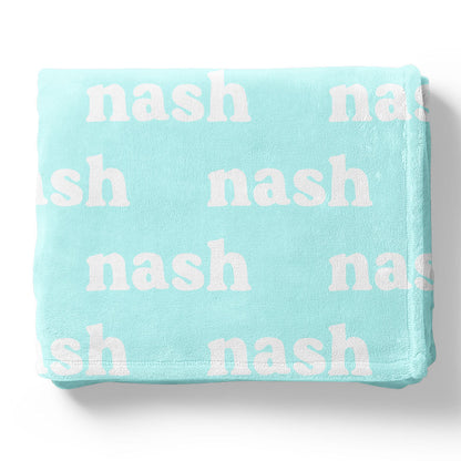 Personalized Color Blanket | Neon Lights