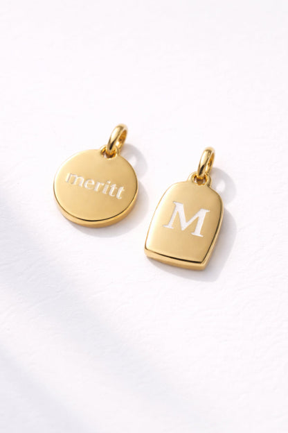 Engraved Charms