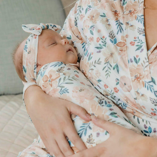 Knit Swaddle Blanket - Autumn