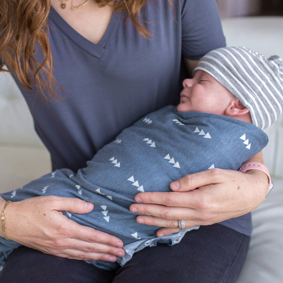 Knit Swaddle Blanket - North