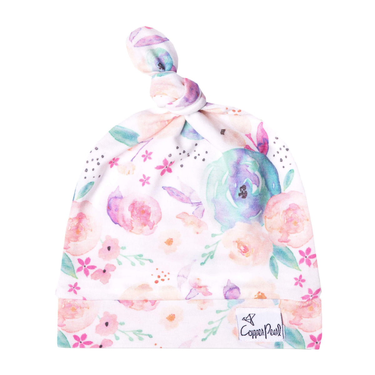 Top Knot Hat - Bloom