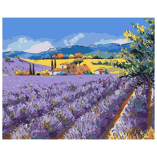 A Meadow Paint By Numbers Kit