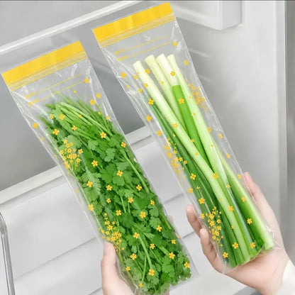 Double-Seal Reusable Food Storage Bags – Leakproof Resealable Snack Pouches