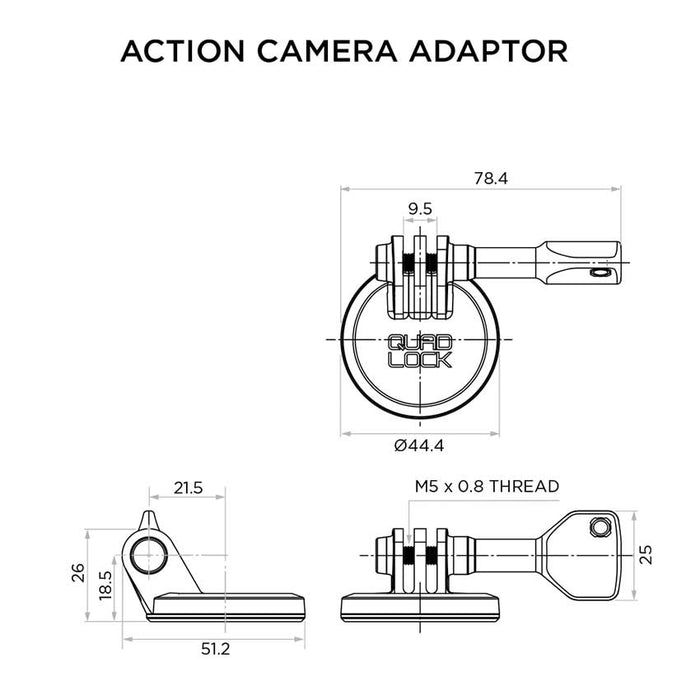 Action Camera Adaptor