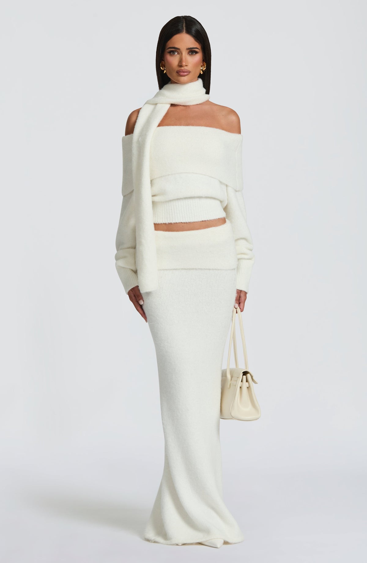 Andie Maxi Skirt - Ivory