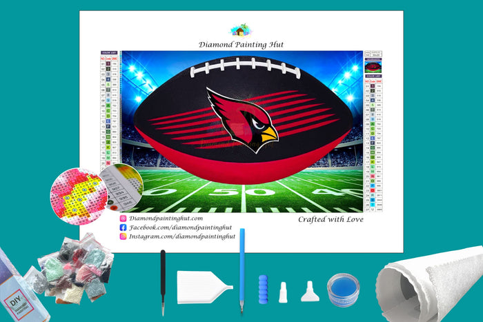 Arizona Cardinals NFL Football Diamond Painting-Diamond Painting Hut
