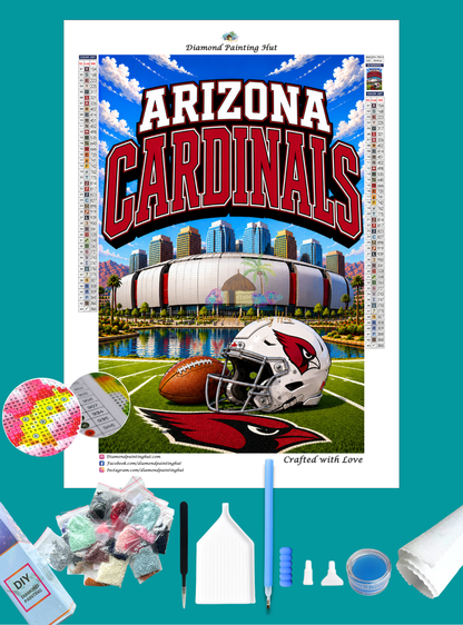 Arizona NFL Skyline Diamond Painting