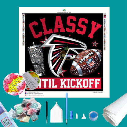 Atlanta Classy NFL Football Diamond Painting